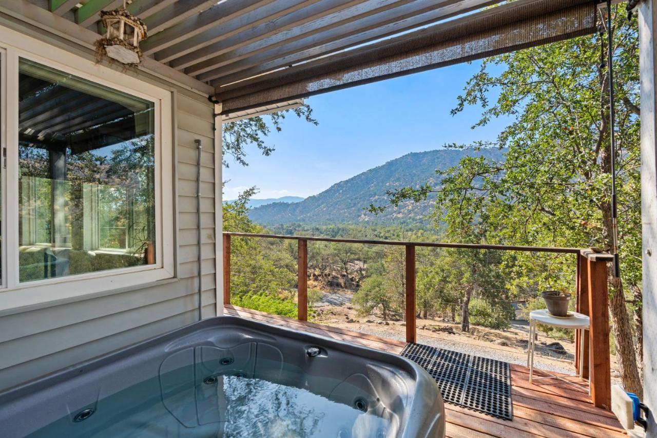 Views, Hot Tub, Outdoor Shower, 15M From Sequoia Three Rivers Eksteriør billede