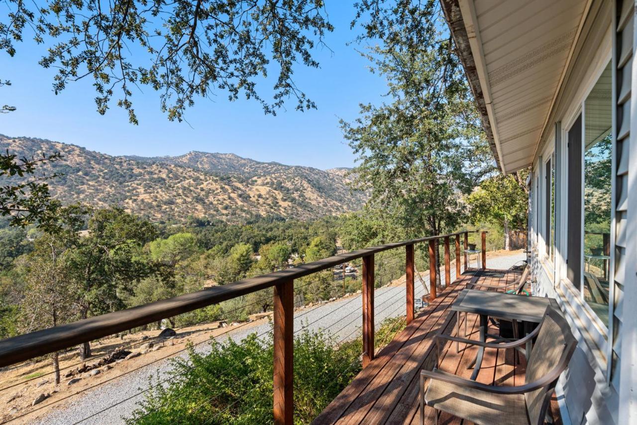 Views, Hot Tub, Outdoor Shower, 15M From Sequoia Three Rivers Eksteriør billede